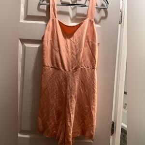 New peach colored shorts jumper!